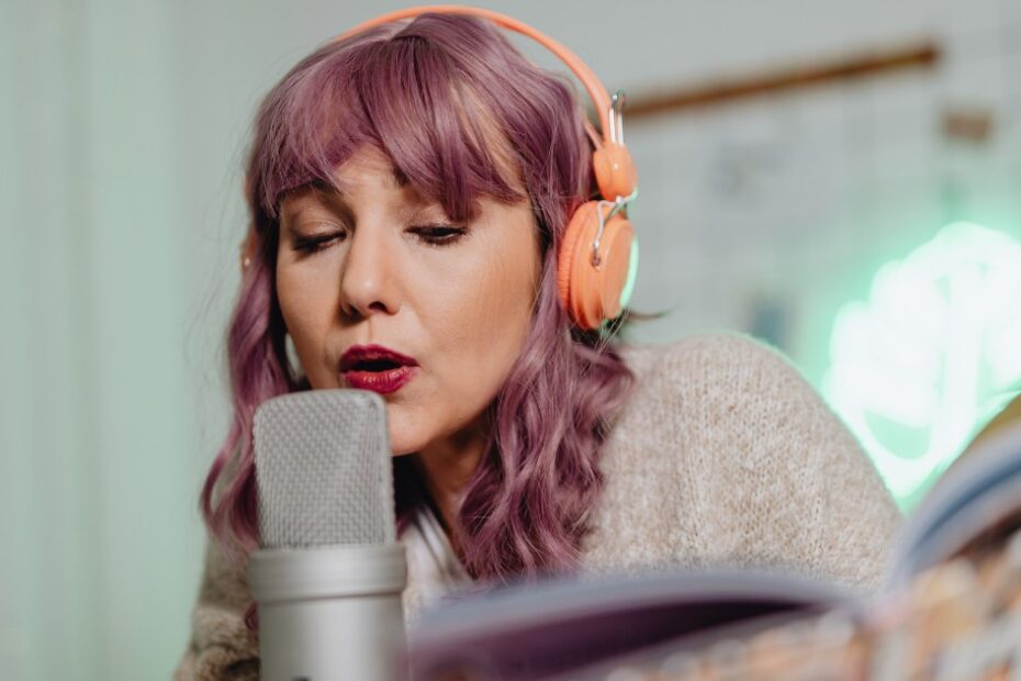 Breathy vocals