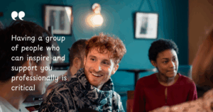 Networking can be a great source of collaboration. Image: Canva.